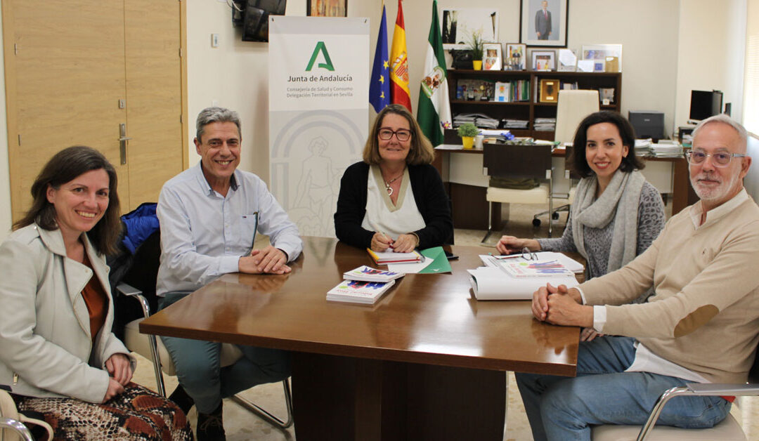 Adinfa agradece el apoyo de la Delegación Territorial de Salud en Sevilla
